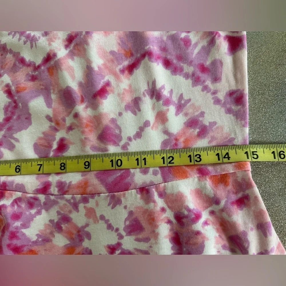 The Children's Place Pink and White A-Line Sundress Scoop Neck (877)